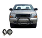 Black Horse Off Road MBB-GMB1701-PLFB Black Steel No skid plate - Truck Part Superstore