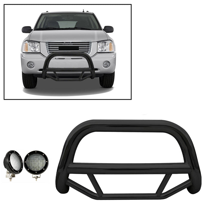 Black Horse Off Road MBB-GMC3005-PLFB Black Steel No skid plate - Truck Part Superstore