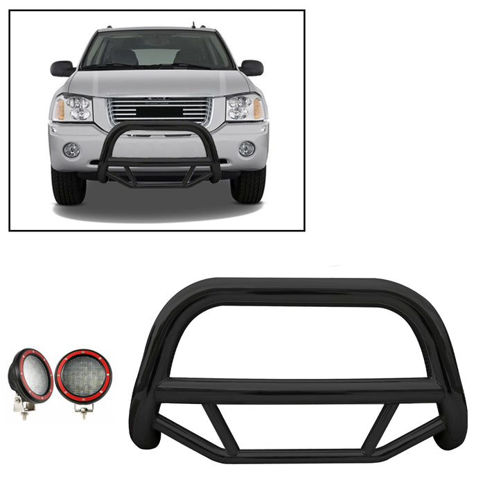 Black Horse Off Road MBB-GMC3005-PLFR Black Steel No skid plate - Truck Part Superstore