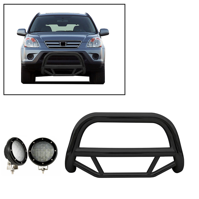 Black Horse Off Road MBB-HOB3301-PLFB Black Steel No skid plate - Truck Part Superstore