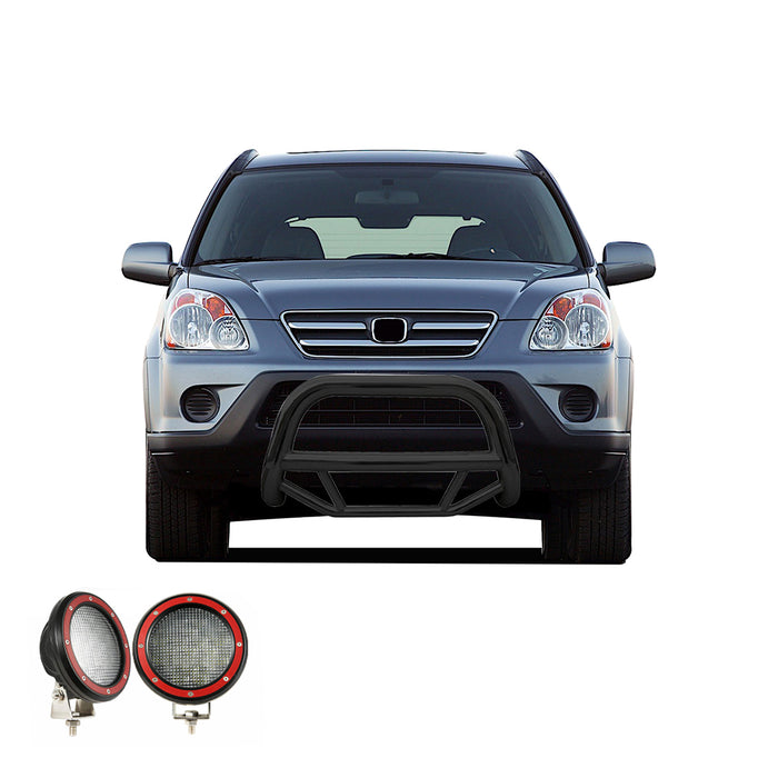 Black Horse Off Road MBB-HOB3301-PLFR Black Steel No skid plate - Truck Part Superstore