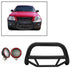 Black Horse Off Road MBB-HOB3501-PLFR Black Steel No skid plate - Truck Part Superstore