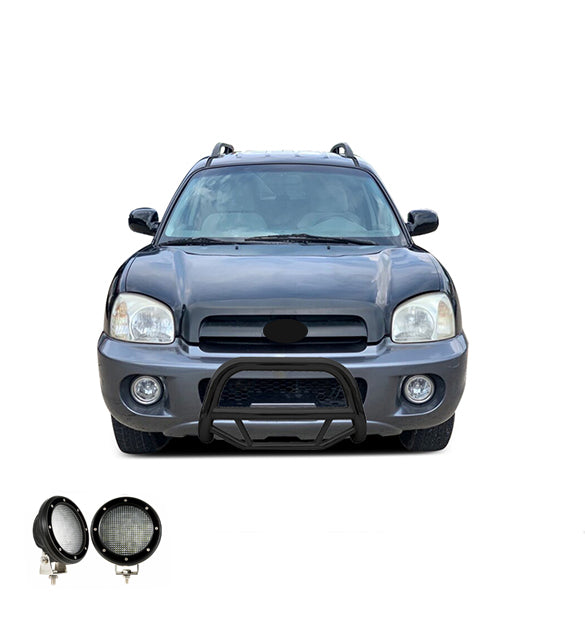 Black Horse Off Road MBB-HYB6001-PLFB Black Steel No skid plate - Truck Part Superstore