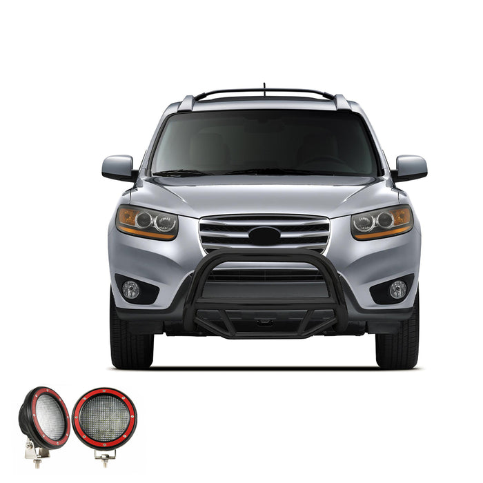 Black Horse Off Road MBB-HYB6201-PLFR Black Steel No skid plate - Truck Part Superstore
