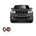 Black Horse Off Road MBB-JEB9106-PLFR Black Steel No skid plate - Truck Part Superstore