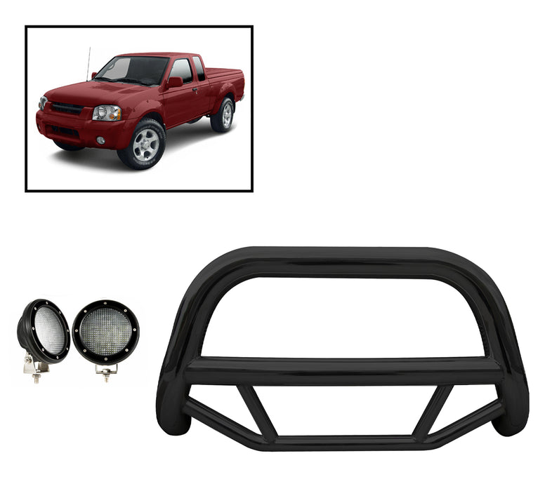 Black Horse Off Road MBB-NIB1401-PLFB Black Steel No skid plate - Truck Part Superstore