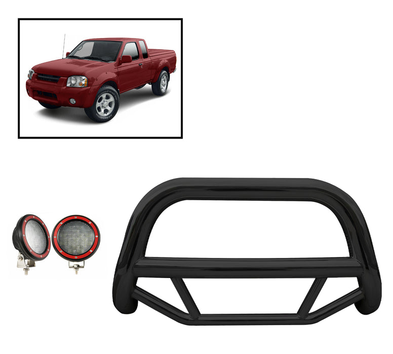 Black Horse Off Road MBB-NIB1401-PLFR Black Steel No skid plate - Truck Part Superstore