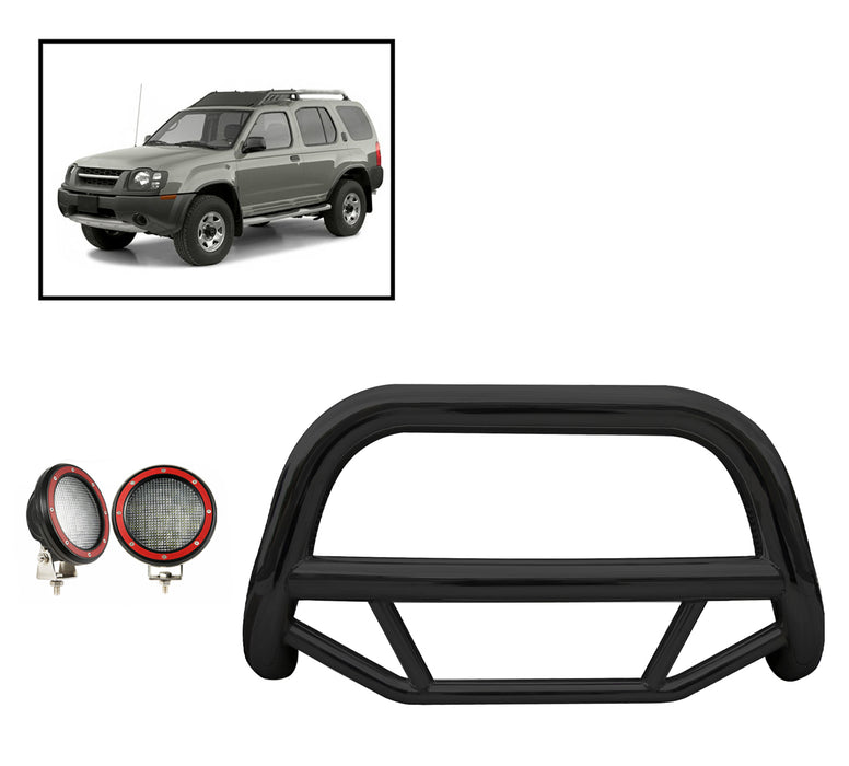 Black Horse Off Road MBB-NIB1401-PLFR Black Steel No skid plate - Truck Part Superstore
