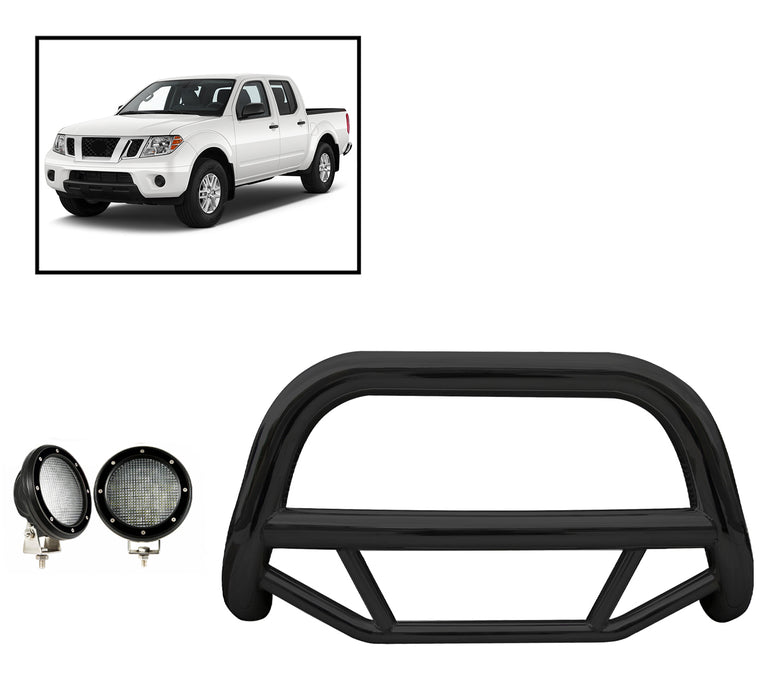 Black Horse Off Road MBB-NIC6005-PLFB Black Steel No skid plate - Truck Part Superstore