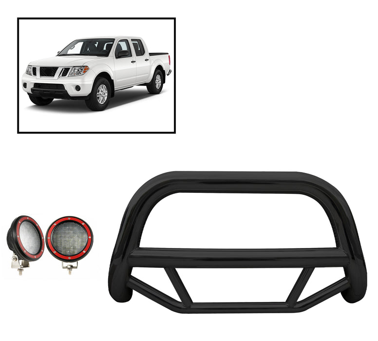 Black Horse Off Road MBB-NIC6005-PLFR Black Steel No skid plate - Truck Part Superstore