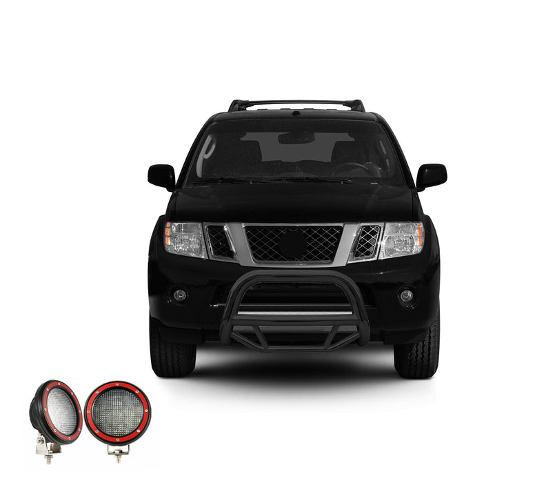 Black Horse Off Road MBB-NIC6105-PLFR Black Steel No skid plate - Truck Part Superstore