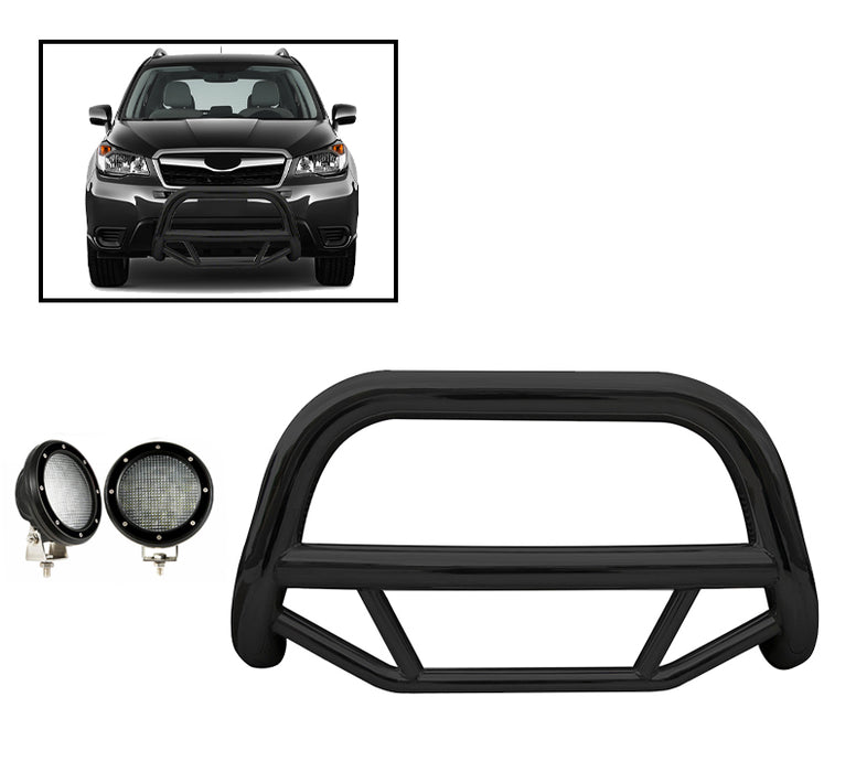 Black Horse Off Road MBB-SUS0102-PLFB Black Steel No skid plate - Truck Part Superstore