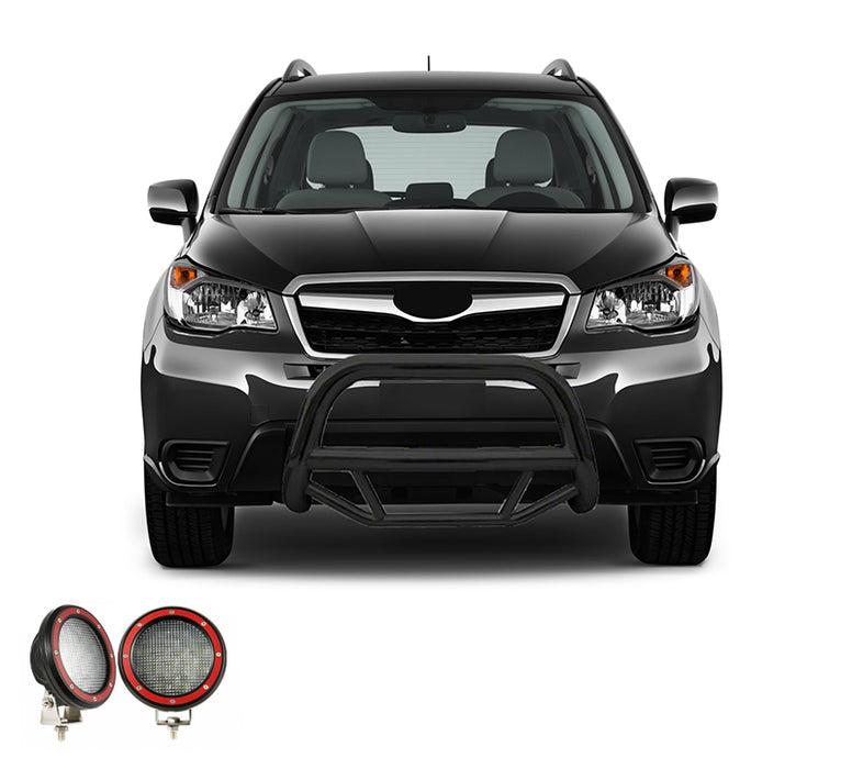 Black Horse Off Road MBB-SUS0102-PLFR Black Steel No skid plate - Truck Part Superstore