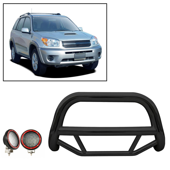 Black Horse Off Road MBB-TOB4501-PLFR Black Steel No skid plate - Truck Part Superstore