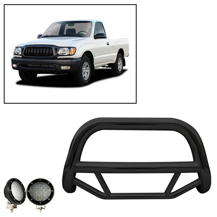 Black Horse Off Road MBB-TOB4701-PLFB Black Steel No skid plate - Truck Part Superstore