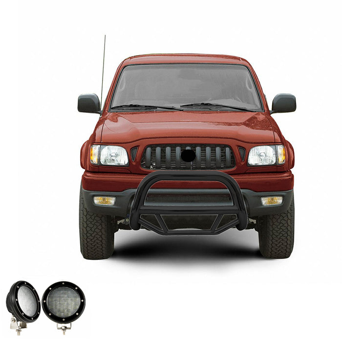 Black Horse Off Road MBB-TOB4701-PLFB Black Steel No skid plate - Truck Part Superstore