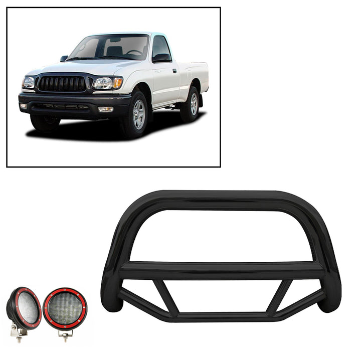 Black Horse Off Road MBB-TOB4701-PLFR Black Steel No skid plate - Truck Part Superstore