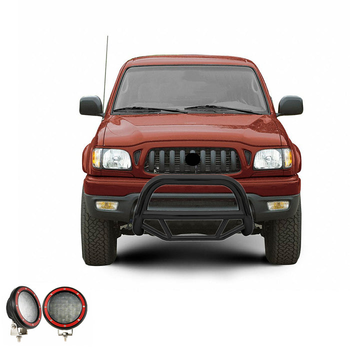 Black Horse Off Road MBB-TOB4701-PLFR Black Steel No skid plate - Truck Part Superstore