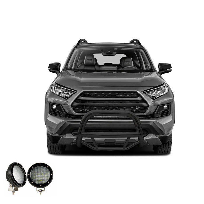 Black Horse Off Road MBB-TOB4802-PLFB Black Steel No skid plate - Truck Part Superstore