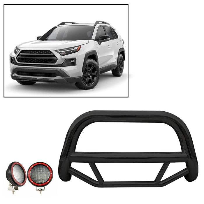 Black Horse Off Road MBB-TOB4802-PLFR Black Steel No skid plate - Truck Part Superstore