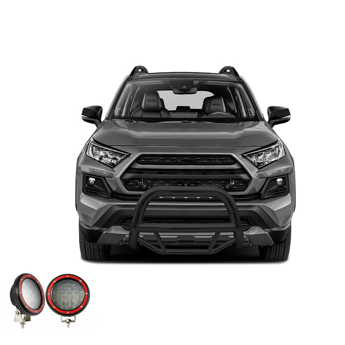 Black Horse Off Road MBB-TOB4802-PLFR Black Steel No skid plate - Truck Part Superstore