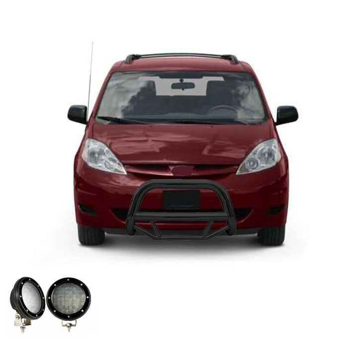 Black Horse Off Road MBB-TOB4901-PLFB Black Steel No skid plate - Truck Part Superstore