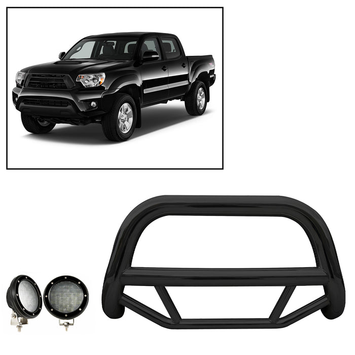 Black Horse Off Road MBB-TOD1109-PLFB Black Steel No skid plate - Truck Part Superstore