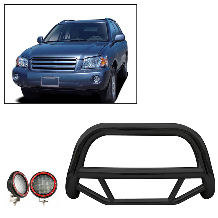 Black Horse Off Road MBB-TOF5007-PLFR Black Steel No skid plate - Truck Part Superstore