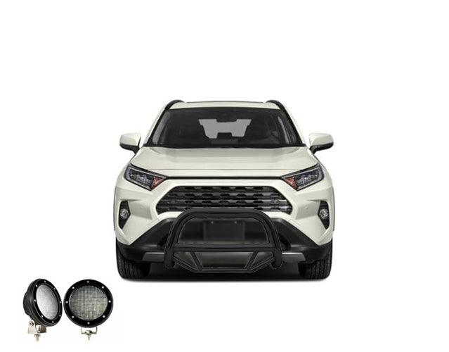 Black Horse Off Road MBB-TOF5407-PLFB Black Steel No skid plate - Truck Part Superstore