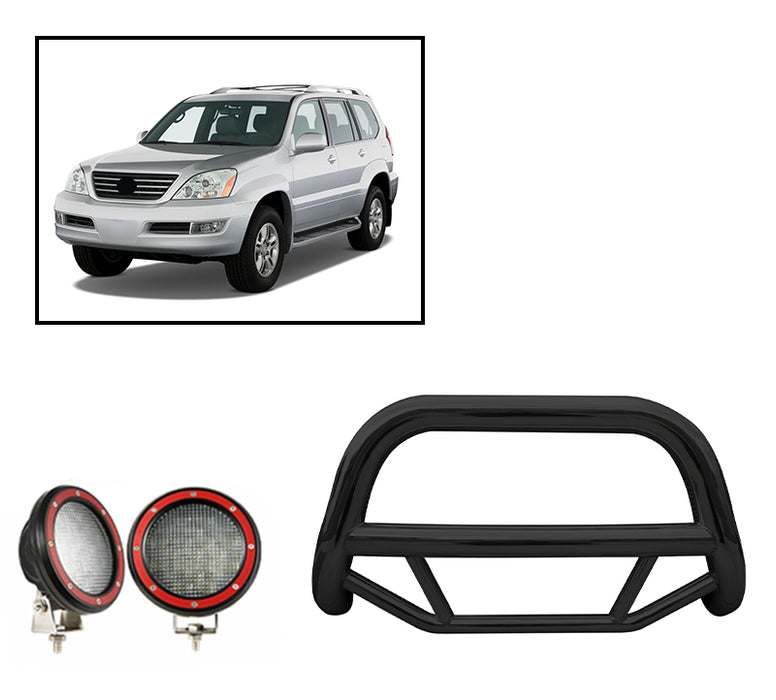 Black Horse Off Road MBB-TOF7007-PLFR Black Steel No skid plate - Truck Part Superstore