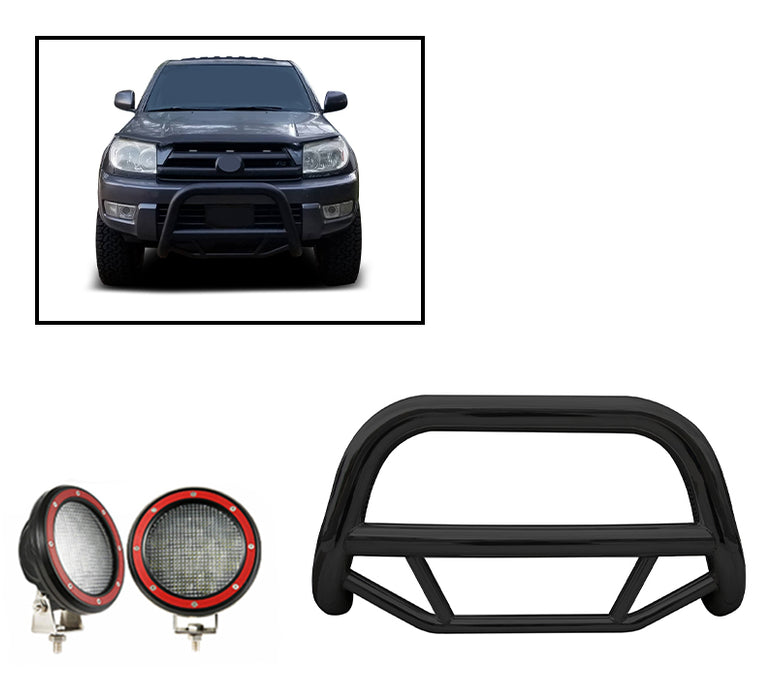 Black Horse Off Road MBB-TOF7007-PLFR Black Steel No skid plate - Truck Part Superstore