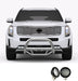 Black Horse Off Road MBS-B7502-PLFB Stainless Steel Stainless Steel No skid plate - Truck Part Superstore