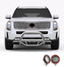 Black Horse Off Road MBS-B7502-PLFR Stainless Steel Stainless Steel No skid plate - Truck Part Superstore
