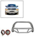 Black Horse Off Road MBS-DOB2001-PLFR Stainless Steel Stainless Steel No skid plate - Truck Part Superstore