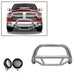 Black Horse Off Road MBS-DOE1011-PLFB Stainless Steel Stainless Steel No skid plate - Truck Part Superstore