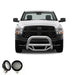 Black Horse Off Road MBS-DOE1011-PLFB Stainless Steel Stainless Steel No skid plate - Truck Part Superstore