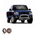Black Horse Off Road MBS-FOB1501-PLFR Stainless Steel Stainless Steel No skid plate - Truck Part Superstore