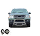 Black Horse Off Road MBS-FOB2801-PLFB Stainless Steel Stainless Steel No skid plate - Truck Part Superstore