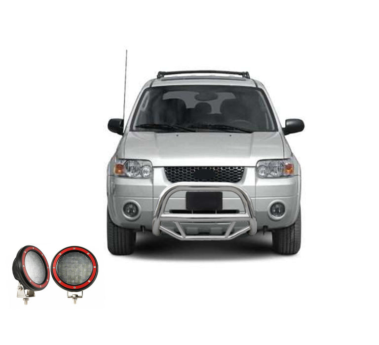 Black Horse Off Road MBS-FOB3001-PLFR Stainless Steel Stainless Steel No skid plate - Truck Part Superstore