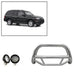 Black Horse Off Road MBS-GMB1801-PLFB Stainless Steel Stainless Steel No skid plate - Truck Part Superstore