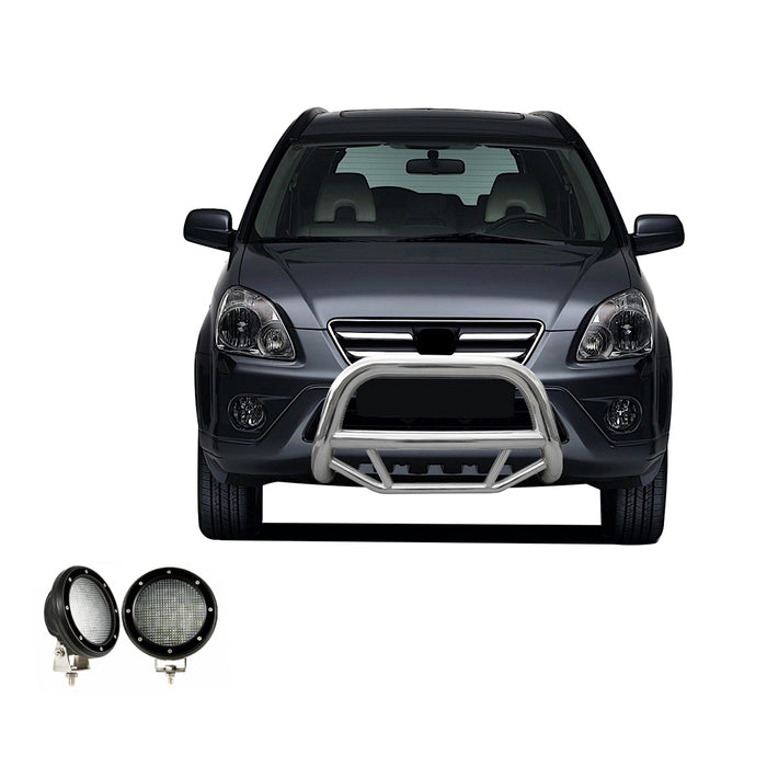 Black Horse Off Road MBS-HOB3301-PLFB Stainless Steel Stainless Steel No skid plate - Truck Part Superstore