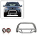 Black Horse Off Road MBS-HOB3301-PLFR Stainless Steel Stainless Steel No skid plate - Truck Part Superstore