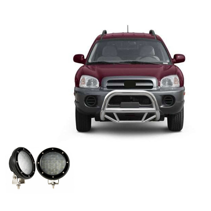 Black Horse Off Road MBS-HYB6001-PLFB Stainless Steel Stainless Steel No skid plate - Truck Part Superstore