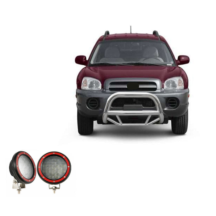 Black Horse Off Road MBS-HYB6001-PLFR Stainless Steel Stainless Steel No skid plate - Truck Part Superstore