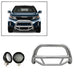 Black Horse Off Road MBS-HYB6101-PLFB Stainless Steel Stainless Steel No skid plate - Truck Part Superstore