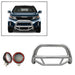 Black Horse Off Road MBS-HYB6101-PLFR Stainless Steel Stainless Steel No skid plate - Truck Part Superstore