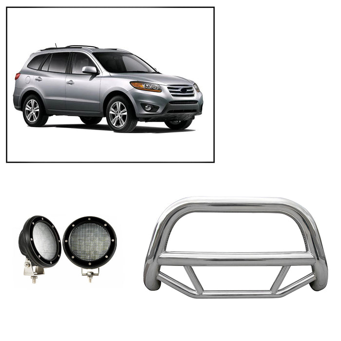 Black Horse Off Road MBS-HYB6201-PLFB Stainless Steel Stainless Steel No skid plate - Truck Part Superstore
