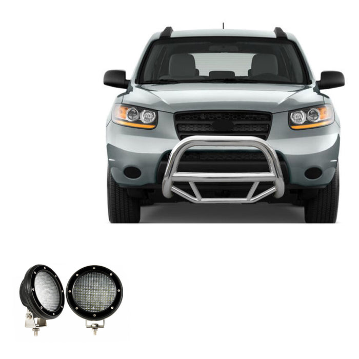 Black Horse Off Road MBS-HYB6201-PLFB Stainless Steel Stainless Steel No skid plate - Truck Part Superstore