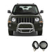 Black Horse Off Road MBS-JEB9001-PLFB Stainless Steel Stainless Steel No skid plate - Truck Part Superstore