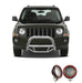 Black Horse Off Road MBS-JEB9001-PLFR Stainless Steel Stainless Steel No skid plate - Truck Part Superstore
